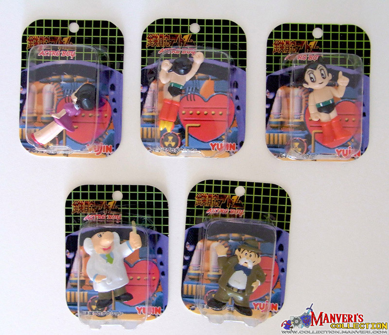 Astro Boy Carded Gashapon Figures