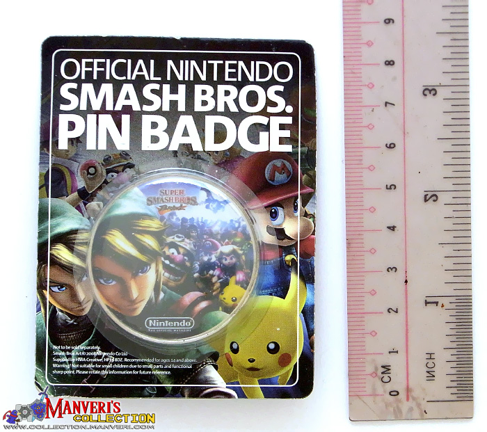 Official Nintendo Smash Bros. Pin Badge